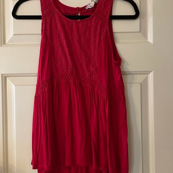ROSA TOP RED